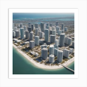 Miami Beach Art Print