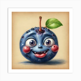 Blueberry 5 Art Print