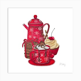 Hot Cocoa. 1 Art Print