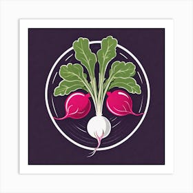 Radish 24 Art Print