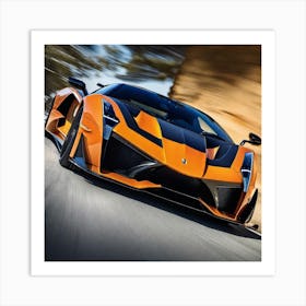 Lamborghini 140 Art Print