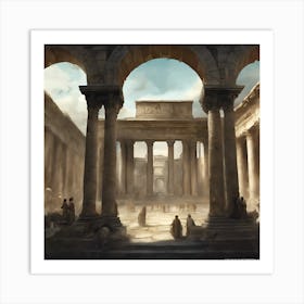 Roman City Art Print