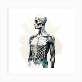 Skeleton 1 Art Print