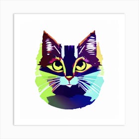 Cat Portrait 1 Art Print