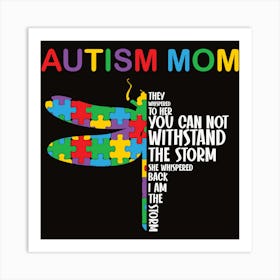 Autism Mom Art Print