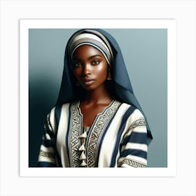 Muslim Woman Art Print