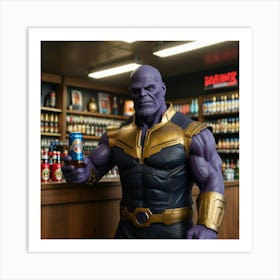 Thanos Art Print