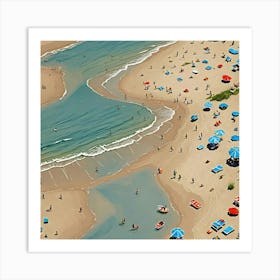 Beach Life Art Print