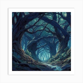 Forest Art Print