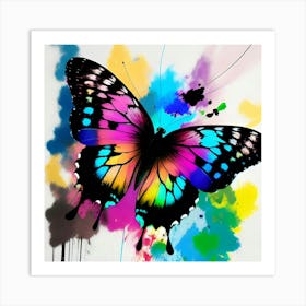 Colorful Butterfly 115 Art Print