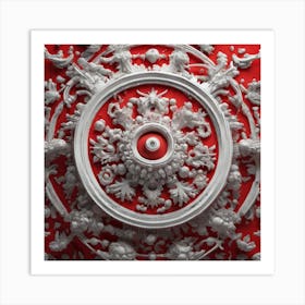 Rococo Ceiling Art Print