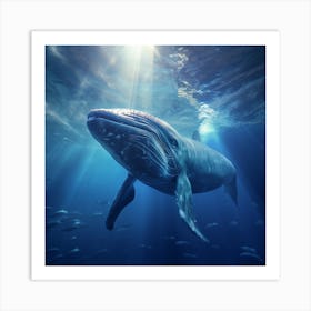 Humpback Whale 2 Art Print