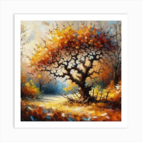 Autumn Tree Art Print