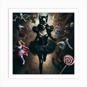 Catwoman 1 Art Print