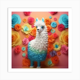 Llama 1 Art Print