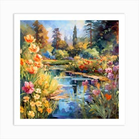 Impressionist Rhapsody Art Print