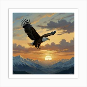 Bald Eagle Art Print