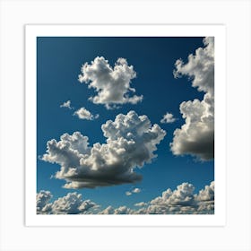 Clouds In The Sky Art Print