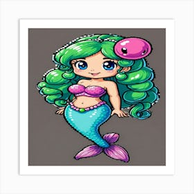 Mermaid Art Print