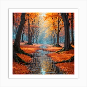 Autumn Forest Art Print