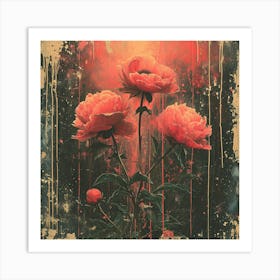 Peonies Art Print