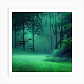 Forest 42 Art Print