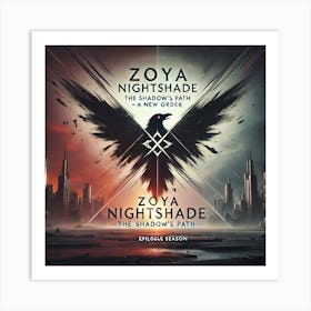 Zoya Nightshade Title Card Art Print