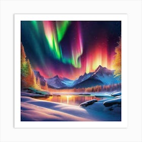 Aurora Borealis 3 Art Print