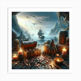 Pirates Of The Caribbean Art Print