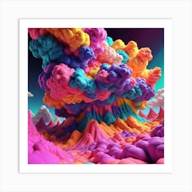 3d Art 7 Art Print