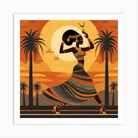 Egyptian Woman 16 Art Print