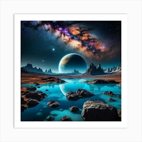 Nebula Art Print