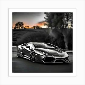 Lamborghini 82 Art Print