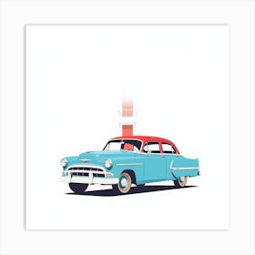 Chevrolet Bel Air Art Print