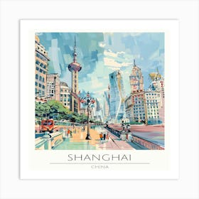 Shanghai Art Print