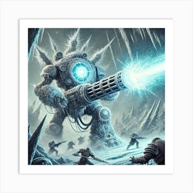 Krytor Cryogenic Blast Iron Commonwealth Art Print