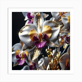 Opulent Orchids 2 Art Print