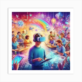 Vr Headsets Art Print