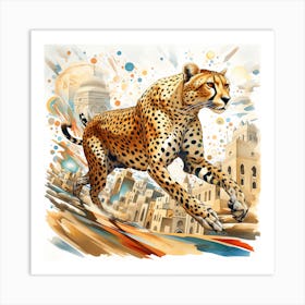 Cheetah 1 Art Print