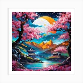 Cherry Blossoms 37 Art Print