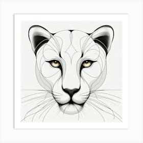 Lion Head 14 Art Print