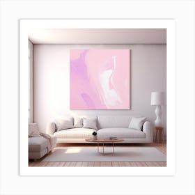 drawing room interrior Art Print