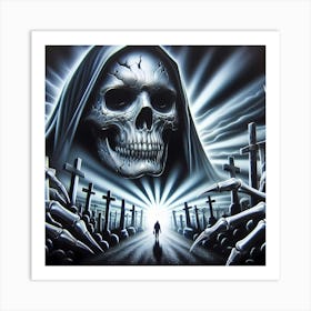 Skeleton 2 Art Print