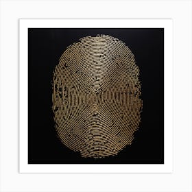 Fingerprint Art Print