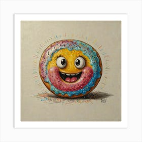 Donut 4 Art Print