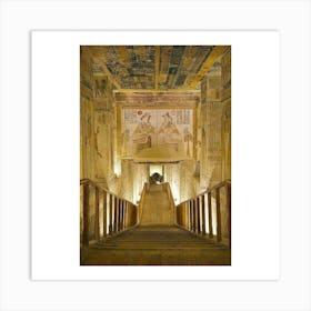 Egyptian Temple 38 Art Print