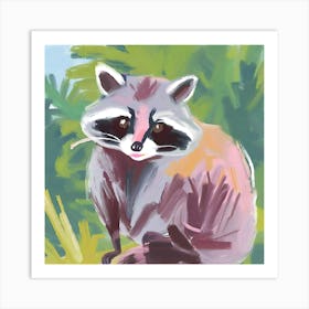 Raccoon 03 Art Print