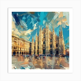 Milan Cathedral 3 Art Print