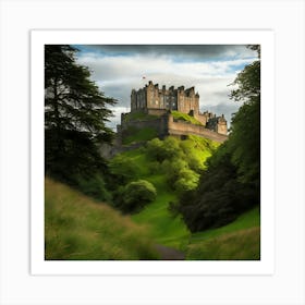 Edinburgh Castle Art Print