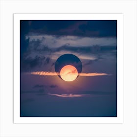 Eclipse Of The Sun 1 Art Print